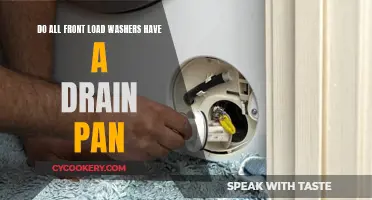 Front Load Washers: Drain Pan Standard?