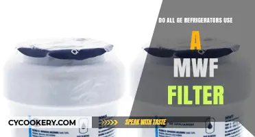 Do All GE Refrigerators Use a MWF Filter? Find Out Here