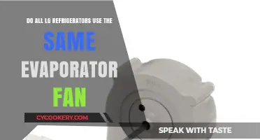 Do All LG Refrigerators Share the Same Evaporator Fan?