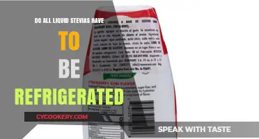 Does Liquid Stevia Need Refrigeration? Storage Tips Revealed