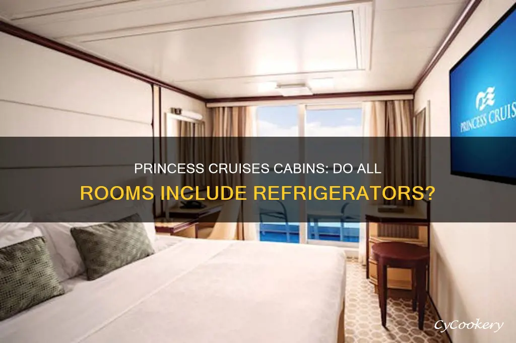 do all princess ship cabins have refrigerators