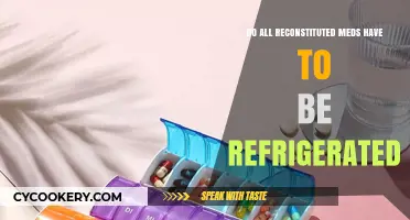 Reconstituted Meds: Do They All Require Refrigeration? Essential Storage Tips