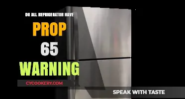 Do All Refrigerators Carry Prop 65 Warnings? Here's Why