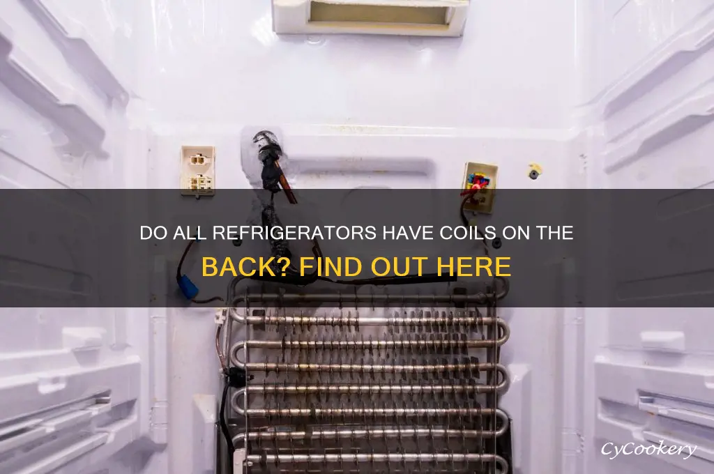 do all refrigerators have coils on the back