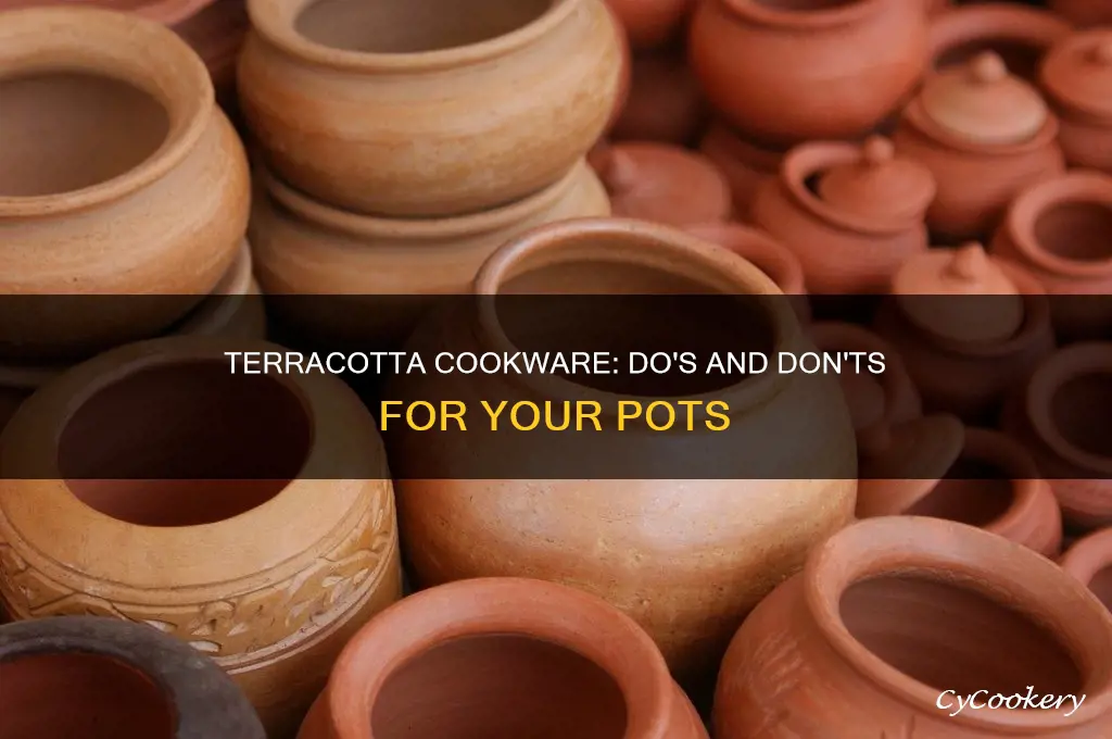 do and dont for teracotta cook pots