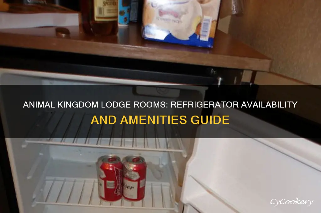 do animal kingdom lodge rooms have refrigerators