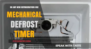 Modern Refrigerators: Do They Still Use Mechanical Defrost Timers?