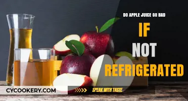 Does Apple Juice Spoil Without Refrigeration? Shelf Life Explained