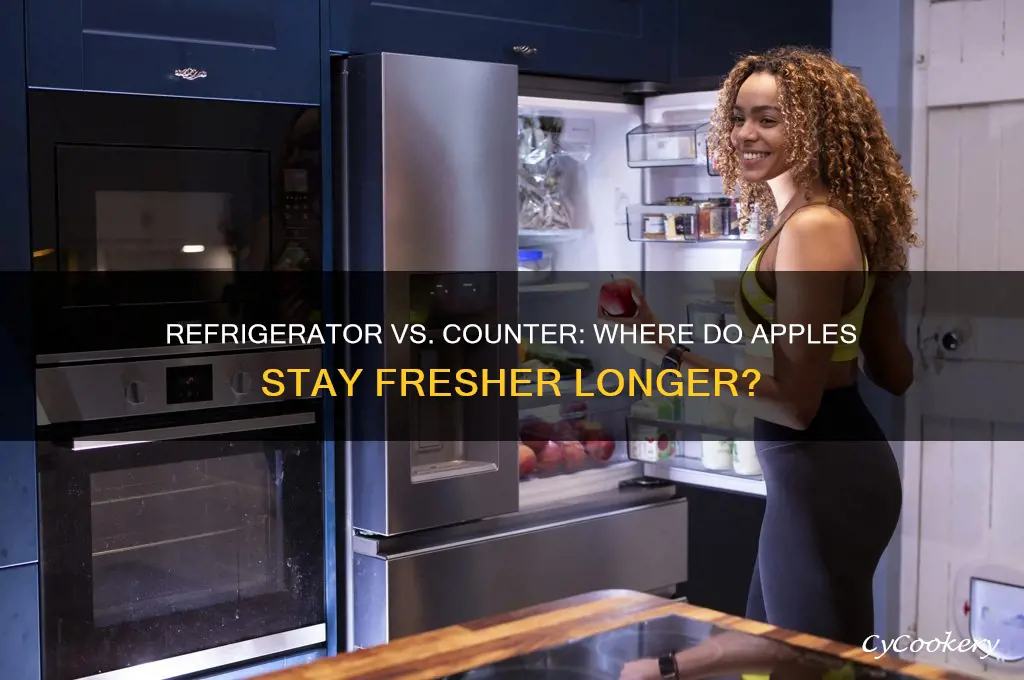do apples stay fresher in the refrigerator