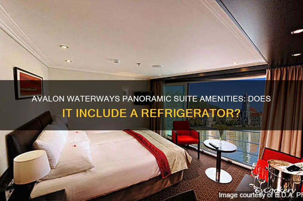 do avalon waterways panoramic suite have refrigerator