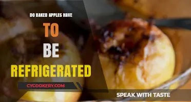 Should Baked Apples Be Refrigerated? Storage Tips for Freshness