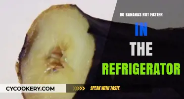 Refrigerator vs. Counter: Where Do Bananas Rot Faster?