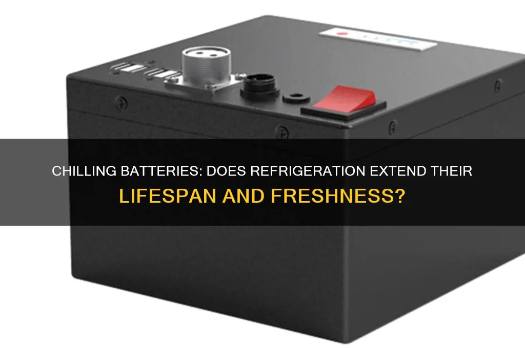 do batteries stay fresher in the refrigerator
