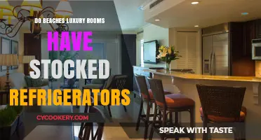 Luxury Beach Rooms: Do They Offer Stocked Refrigerators?