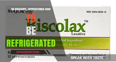 Bisacodyl Suppositories Storage: Refrigeration Required or Room Temperature Safe?
