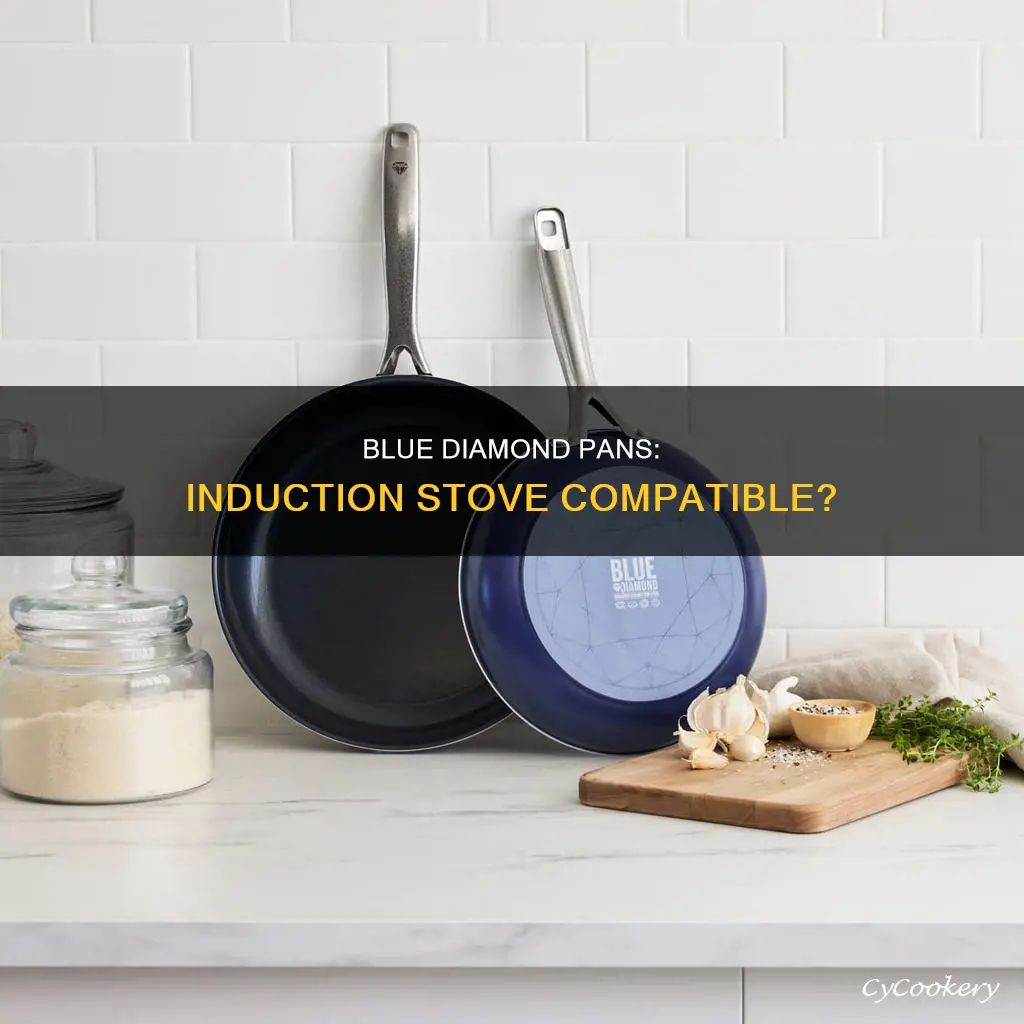 do blue diamond pans work with induction stoves