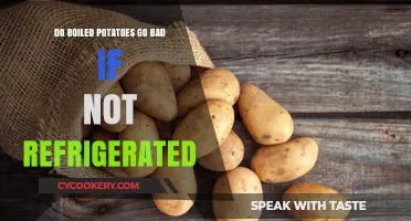 Boiled Potatoes: Shelf Life Without Refrigeration Explained