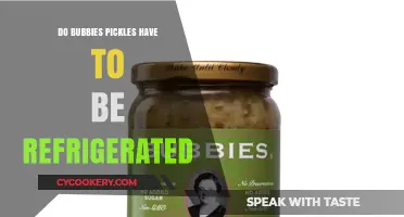 Do Bubbies Pickles Need Refrigeration? Storage Tips Revealed