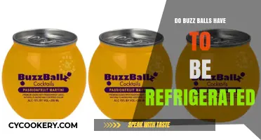 Do Buzz Balls Need Refrigeration? Storage Tips for Optimal Freshness