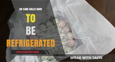 Should Cake Balls Be Refrigerated? Storage Tips for Freshness
