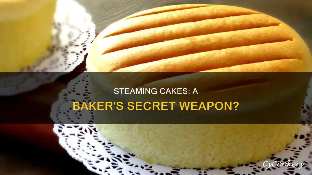 do cakes benefit from cooking with steam