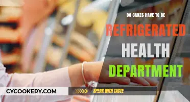 Health Department Guidelines: Do Cakes Require Refrigeration for Safety?