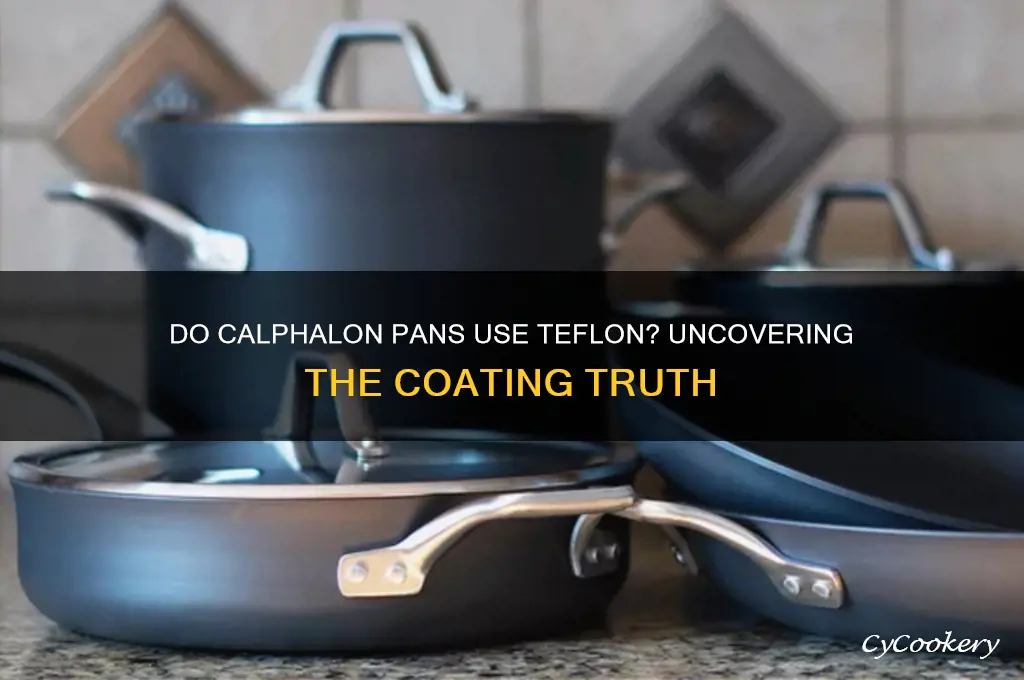 do calphalon pans use teflon