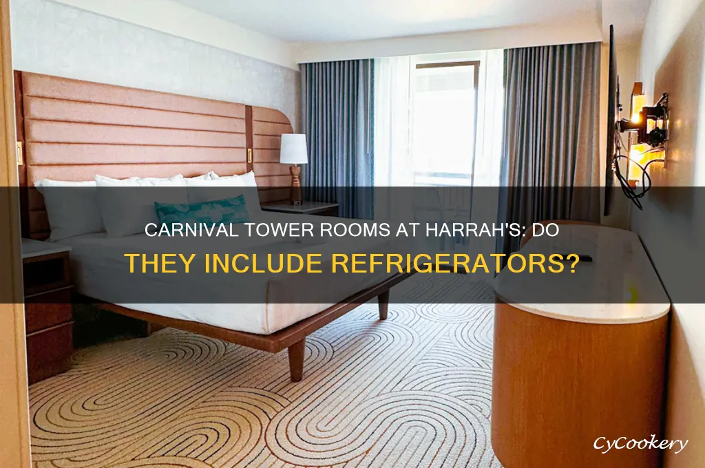 do carnival tower rooms at harrah