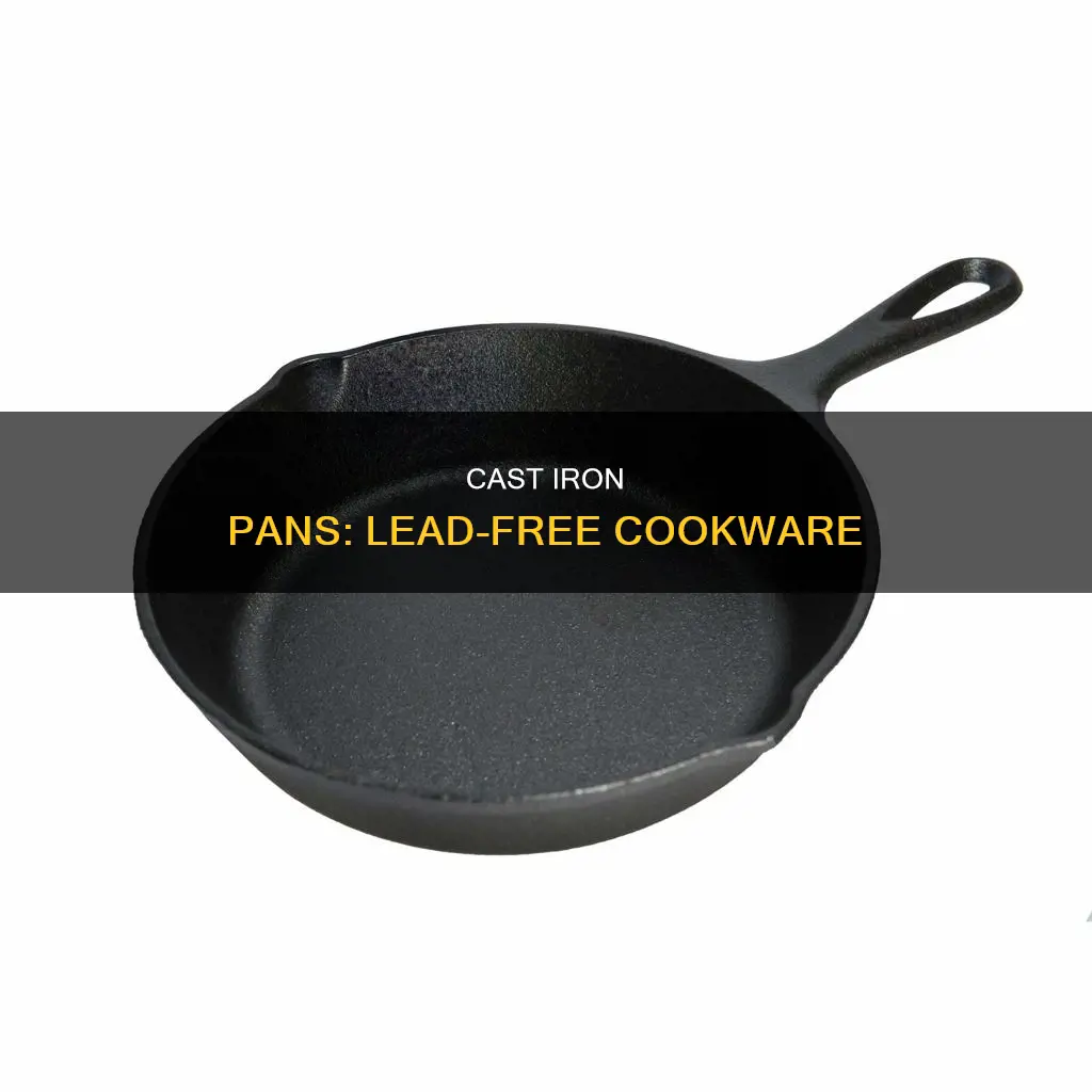 do cast iron pans have lead