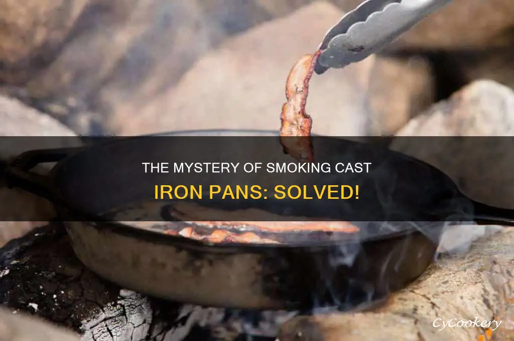 do cast iron pans smoke