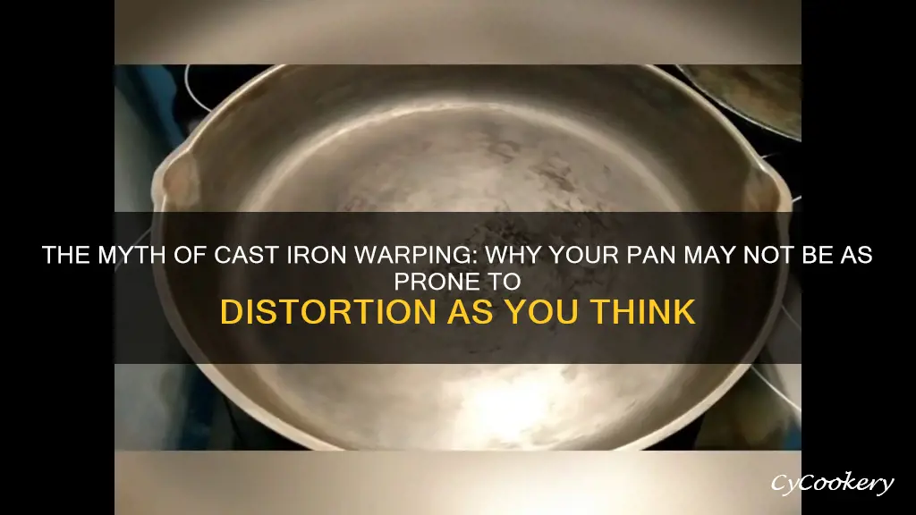 do cast iron pans warp