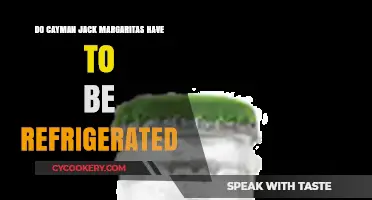 Cayman Jack Margaritas: Refrigeration Required or Not?