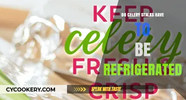 Should Celery Stalks Be Refrigerated? Storage Tips for Freshness
