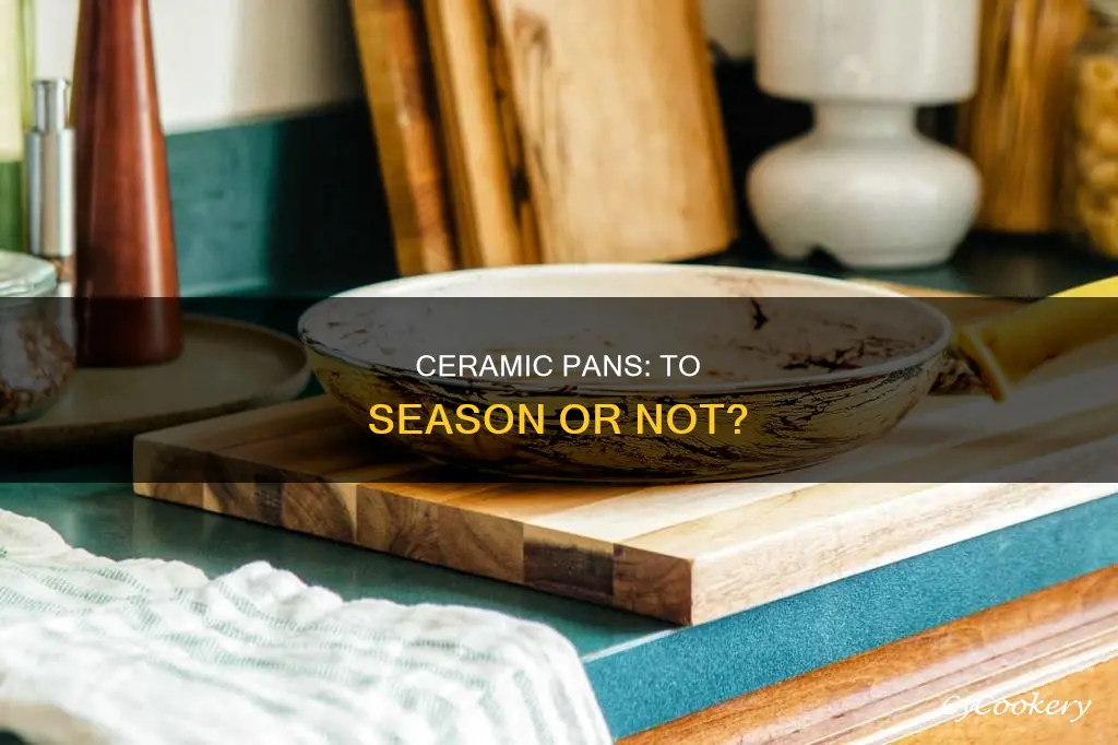 do ceramic pans need to be totaled