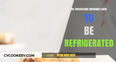 Refrigerating Cheesecake Brownies: Essential or Optional? A Storage Guide