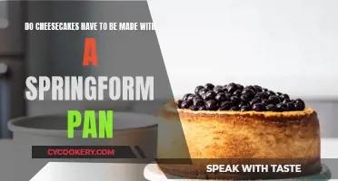 Cheesecake Pan: Springform Mandatory or Optional?