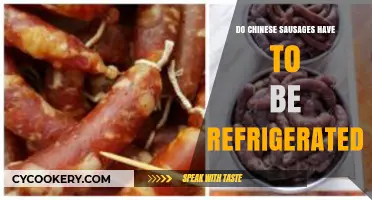 Chinese Sausages: Refrigeration Requirements and Storage Tips Explained