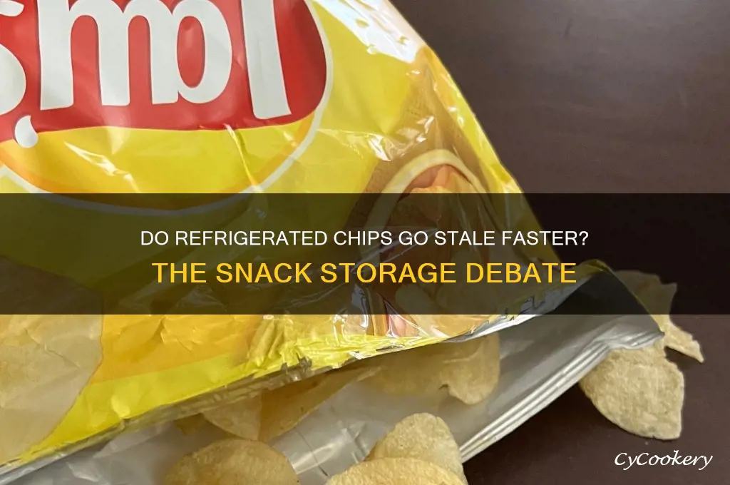 do chips in the refrigerator go stale faster