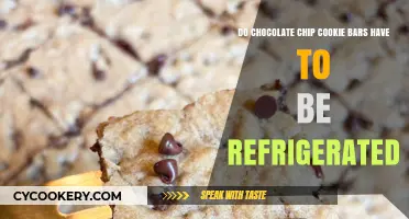 Should Chocolate Chip Cookie Bars Be Refrigerated? Storage Tips Revealed