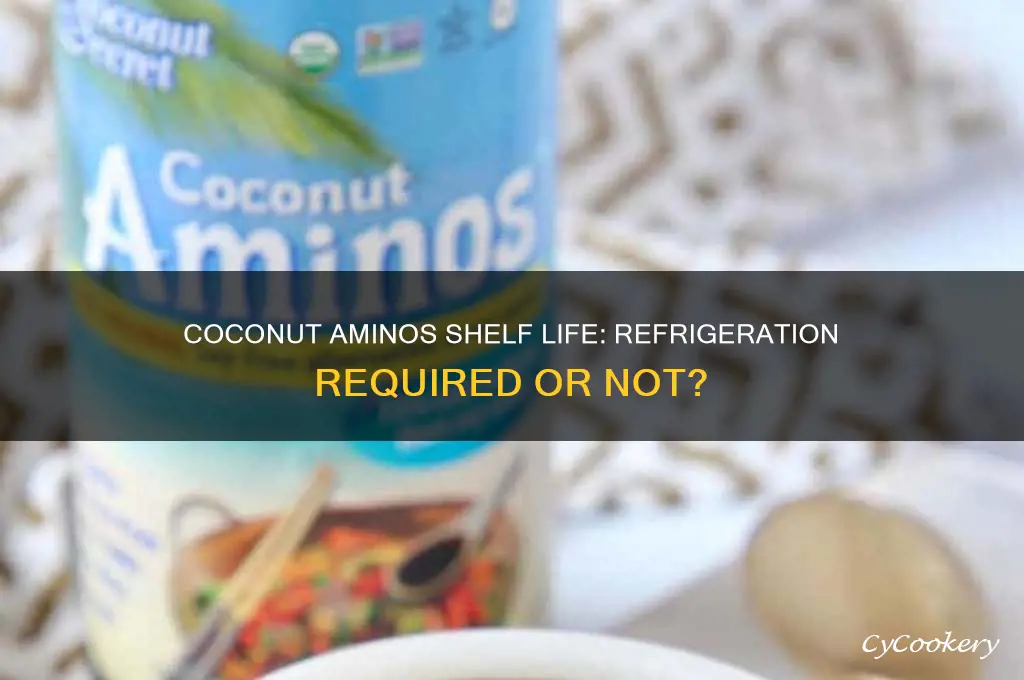 do coconut aminos go bad if not refrigerated