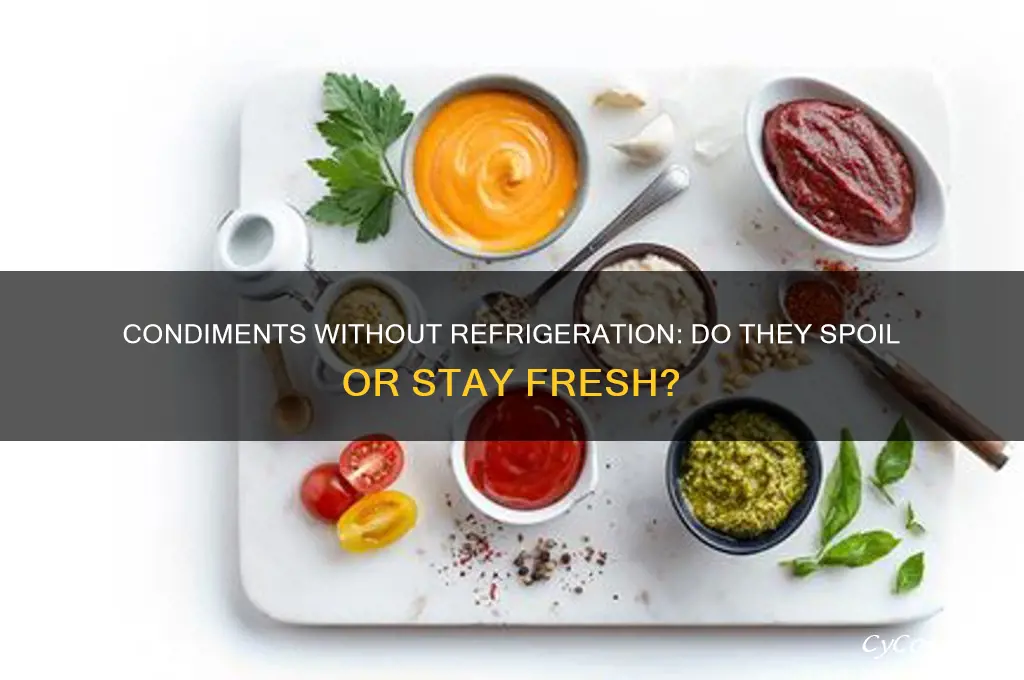 do condiments go bad if not refrigerated