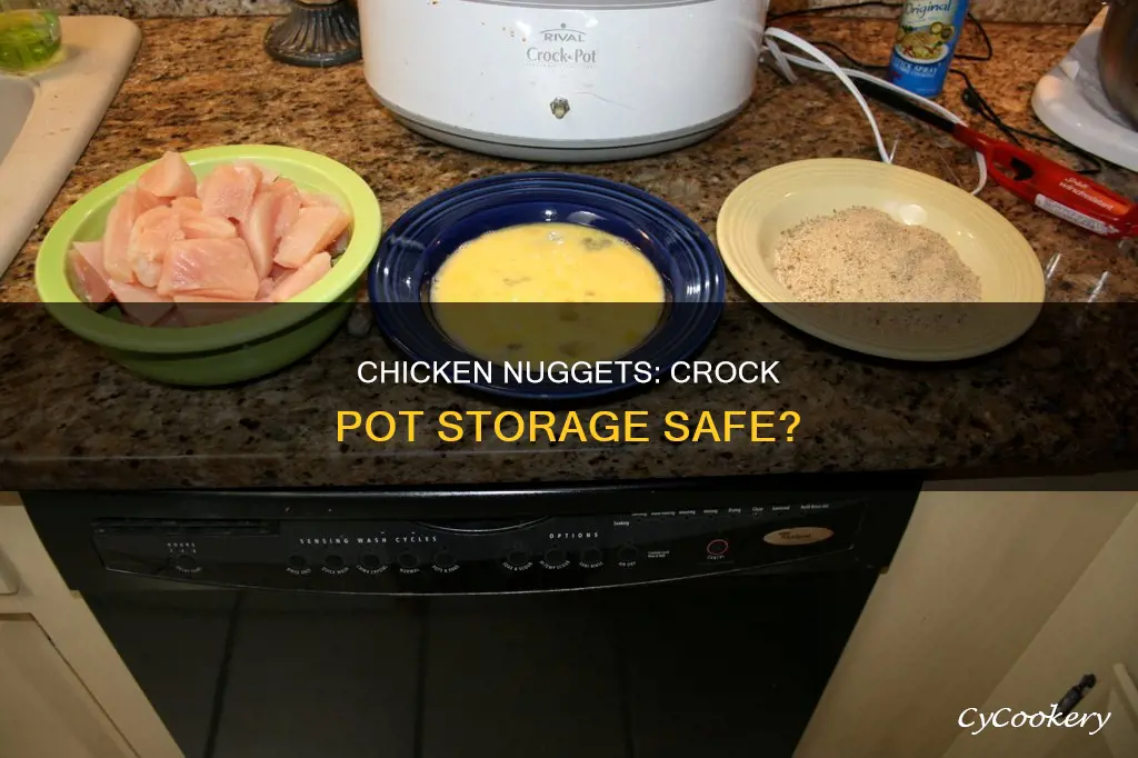 do cooked chicken nuggets hold good in crock pot