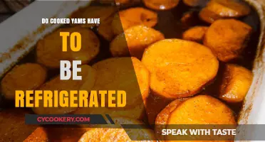 Should Cooked Yams Be Refrigerated? Storage Tips for Freshness