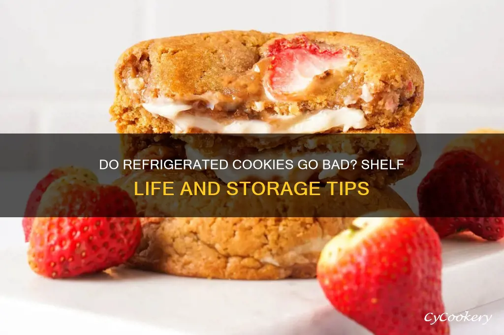 do cookies go bad in the refrigerator