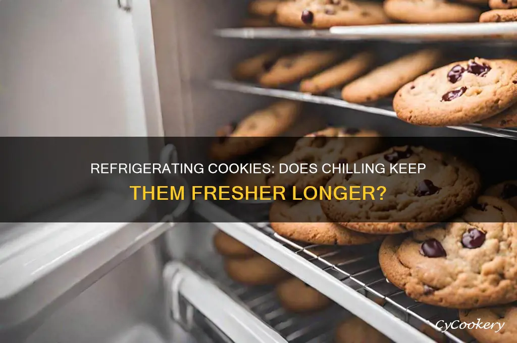 do cookies stay fresher in the refrigerator