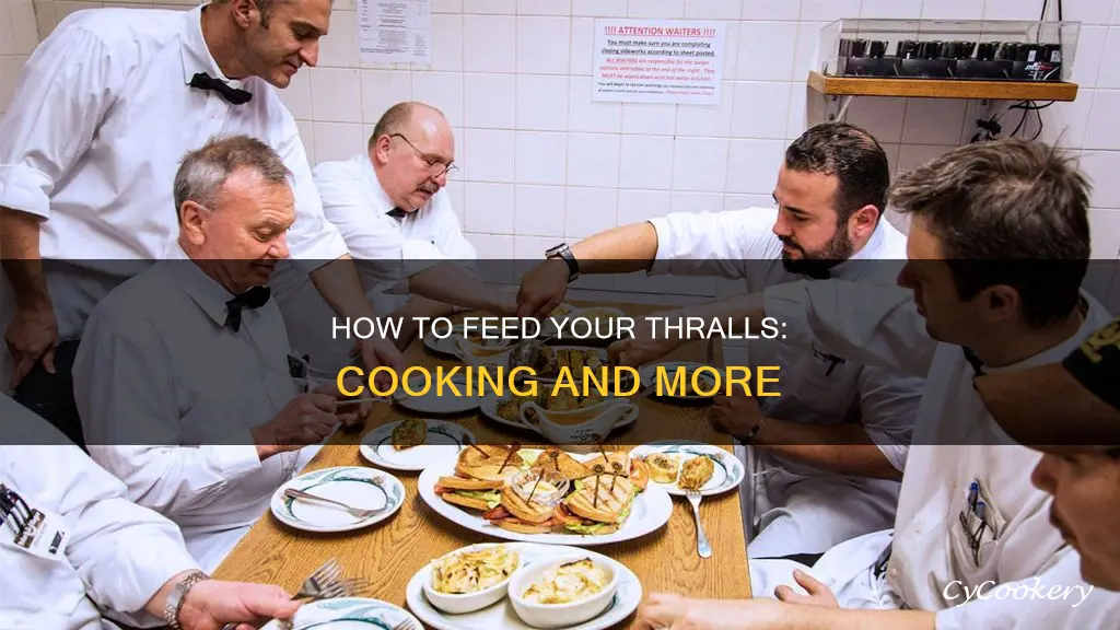 do cooks tanners etc eat from thrall pot