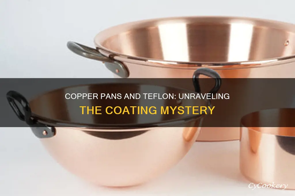 do copper pans use teflon