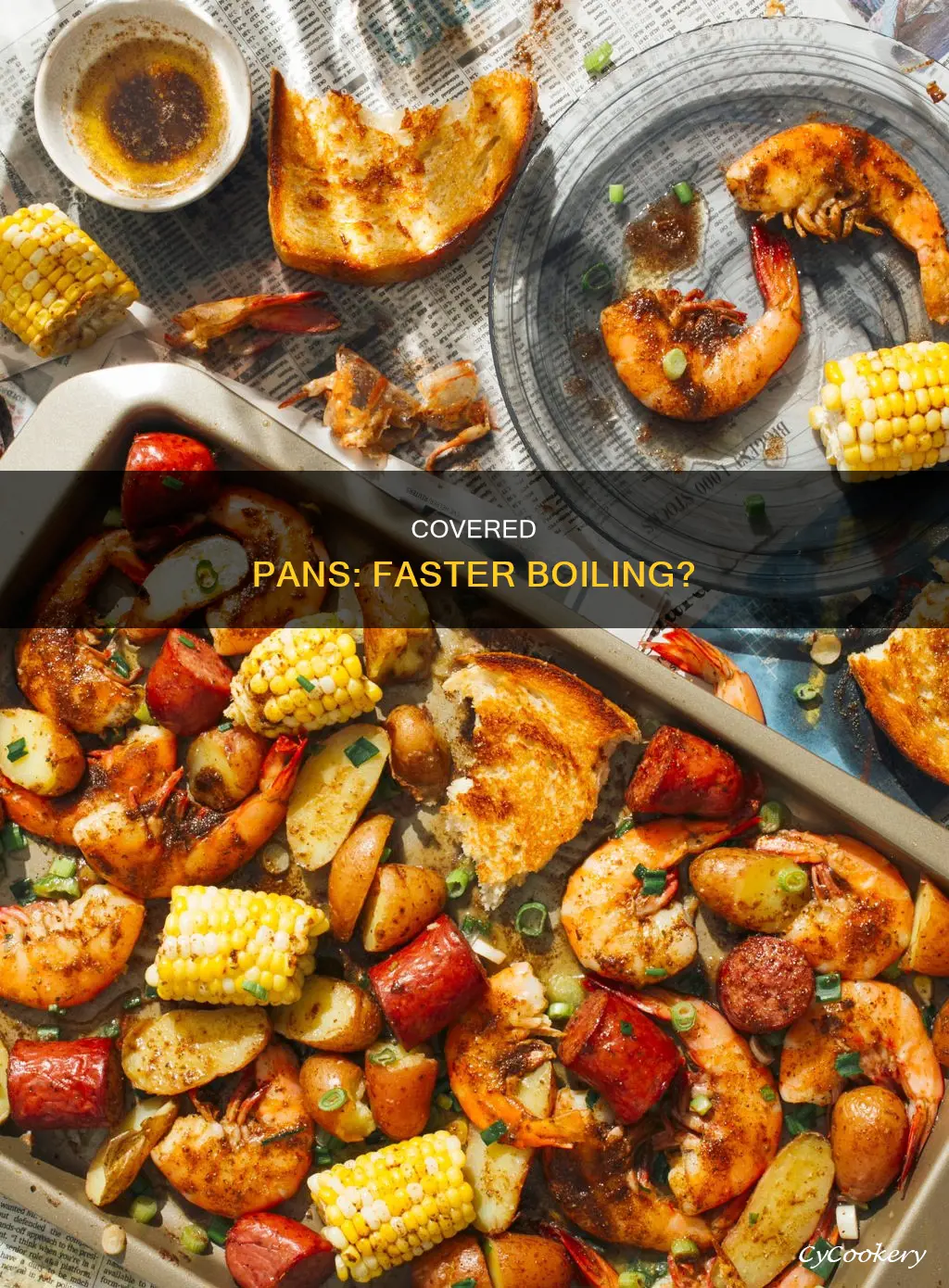 do covered pans boil faster