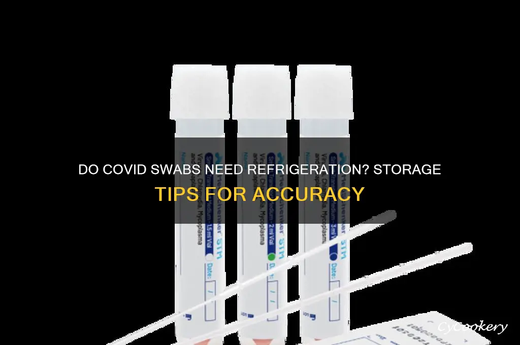 do covid swabs have to be refrigerated