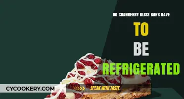 Cranberry Bliss Bars: Refrigerate or Not? Storage Tips Revealed